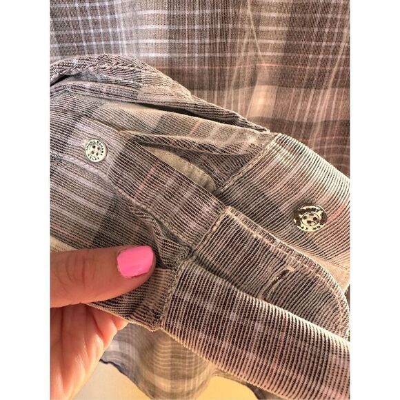 Tommy Bahama Mens XLT Coastline Corduroy Plaid Long Sleeve Button Down Shirt - Picture 7 of 8